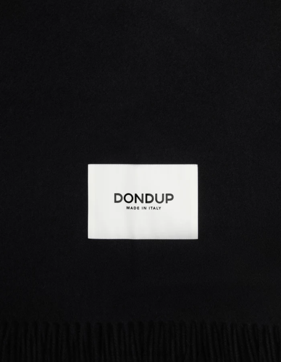 DONDUP Women Wool Scarf XF8V537 Accessories Black