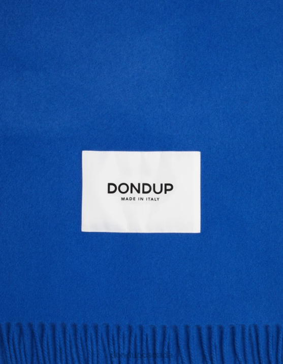 DONDUP Women Wool Scarf XF8V539 Accessories Royal Blue