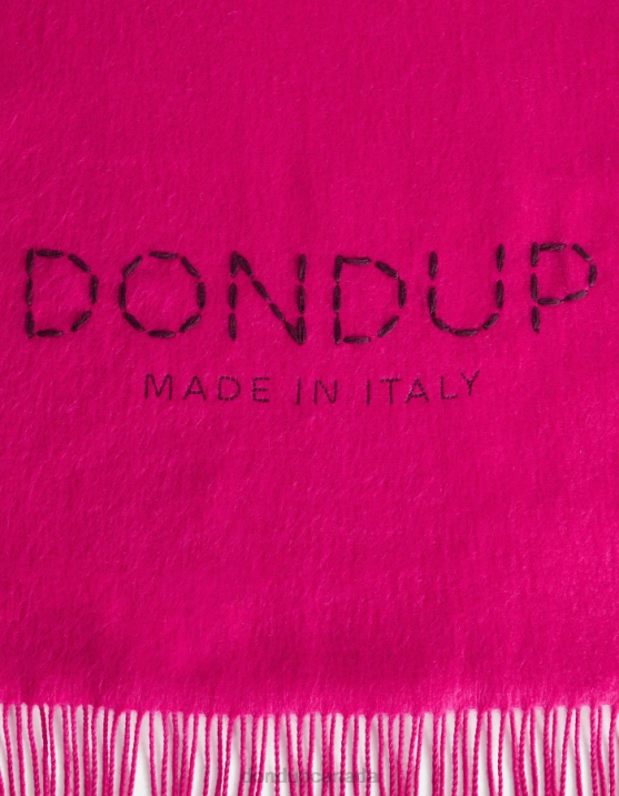 DONDUP Women Wool Scarf XF8V542 Accessories Orchid