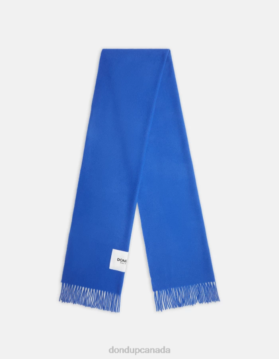 DONDUP Women Wool Scarf XF8V539 Accessories Royal Blue